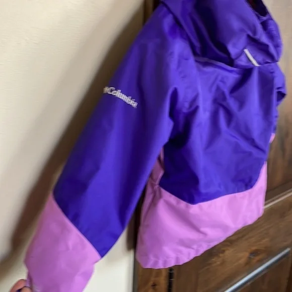Columbia Girls Ski Winter 2 in 1 Jacket- Purple/Pink- XXS